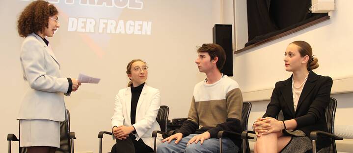 Die italienische Gewinnergruppe aus Brescia bei der Jugendbegegnung 2023 in Hamburg