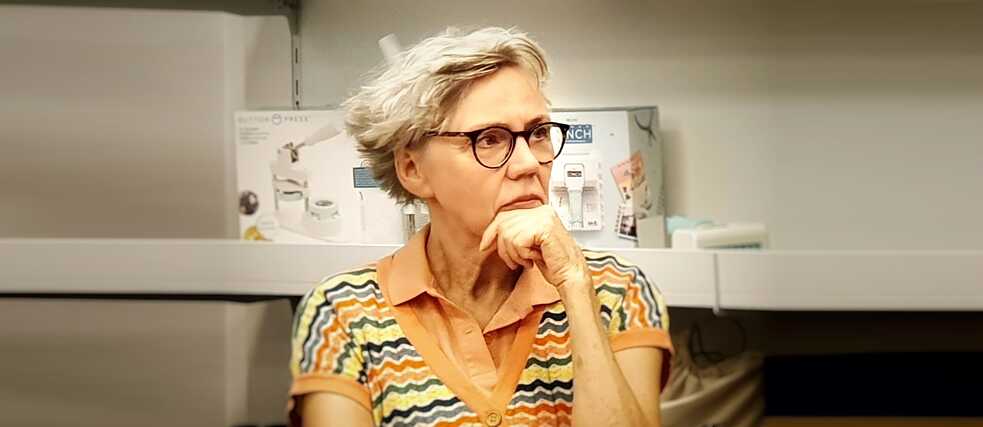 Esther Kinsky a Goethe-Institut Budapestben