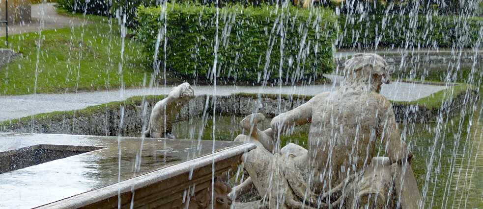 Fürstentisch im Schlosspark Hellbrunn