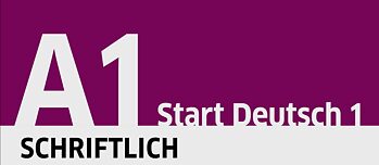 Tutorial schriftliche Prüfung Goethe-Zertifikat Start Deutsch 1