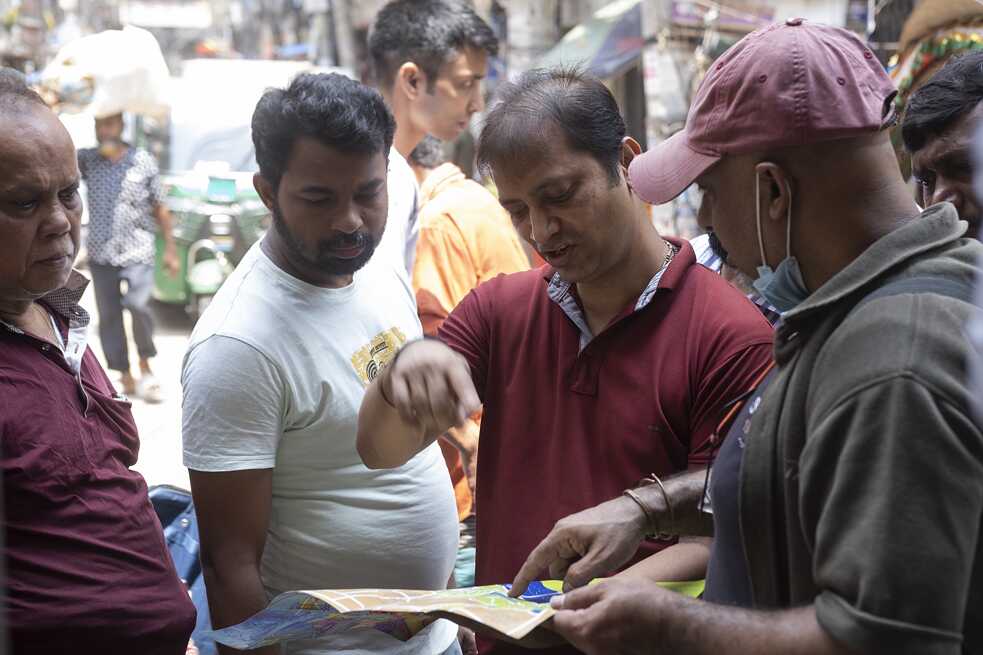 Old Dhaka Food Map 