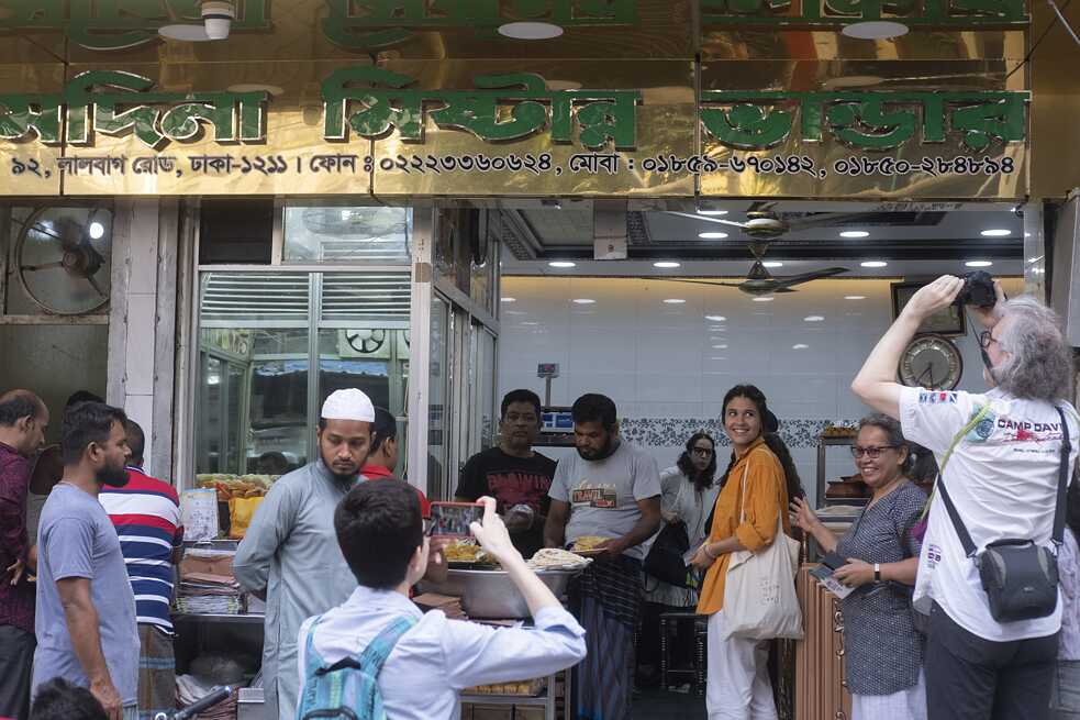 Old Dhaka Food Map 