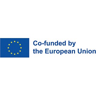 Logo Co-funded by the European Union – European flag emblem and funding statement for recipients of EU funding