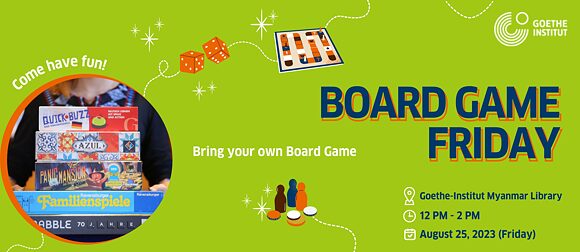 Board Game Friday August