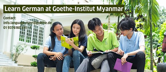 Learn German at Goethe-Institut Myanmar