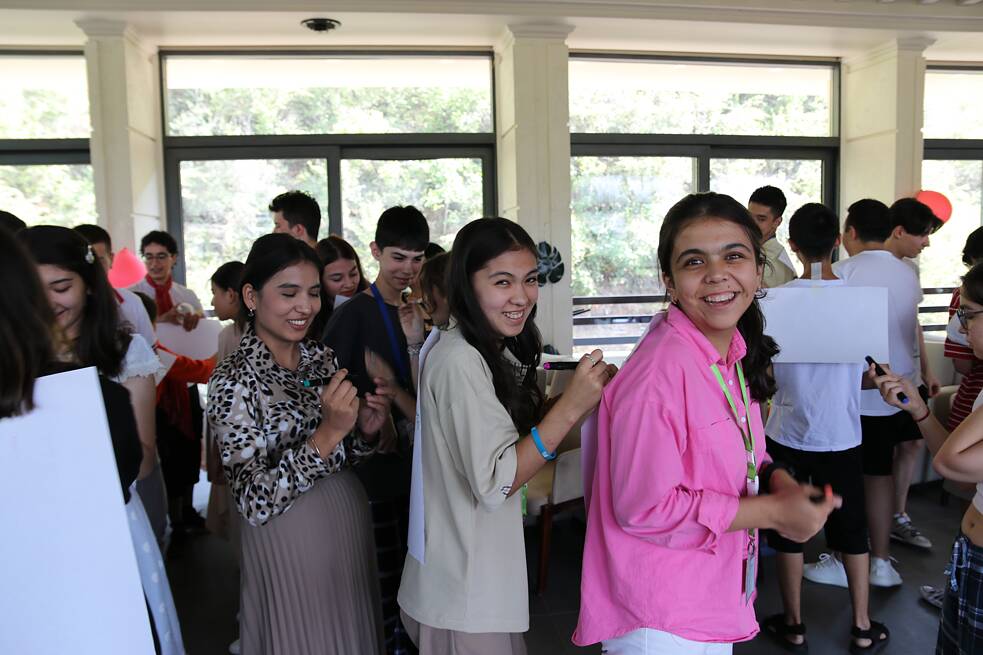 Учащиеся школ PASCH и ZfA из Узбекистана