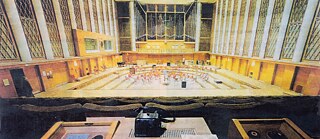 The main broadcasting and music production studio  in Nalepastraße, Berlin