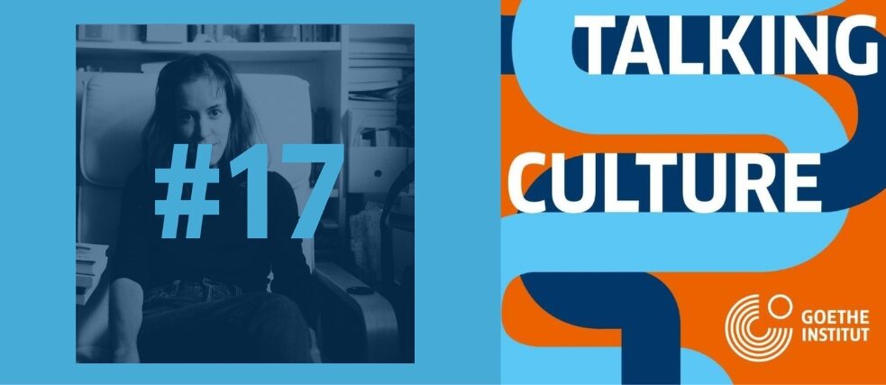 Portrait of Marta Bausells with #17 in front 