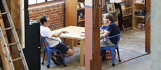 Ale and Sascha in conversation