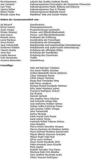 credits © © Goethe-Institut Mexiko credits