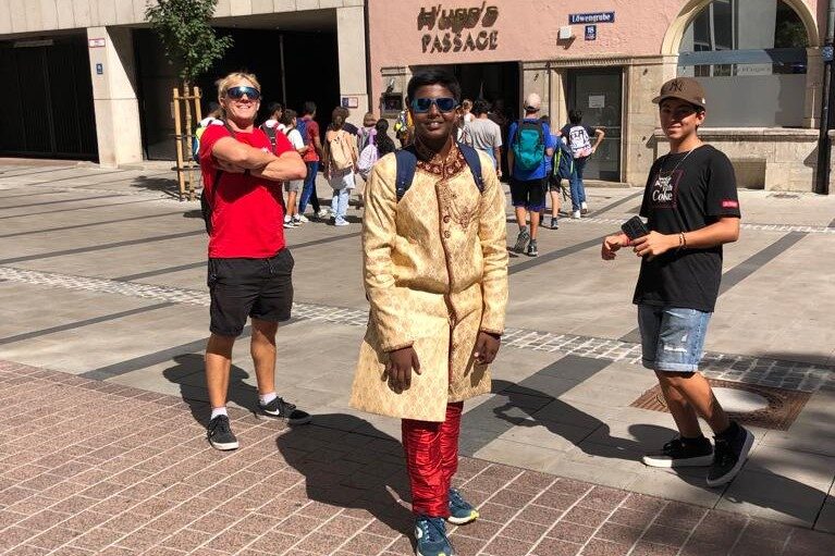 Geburtstagskind in München.