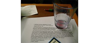 In den alten Tagen der Sendegeschichte war manchmal (viel) Rotwein im Spiel. 