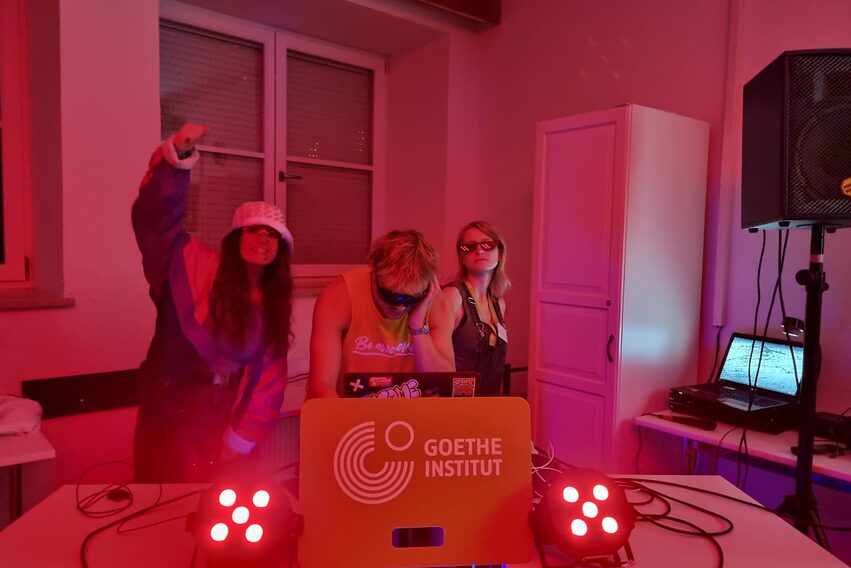 Auch die Betreuer*innen sind am Start