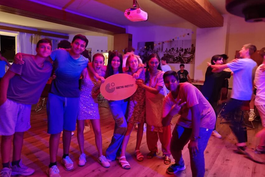 In der Disco noch voller Energie