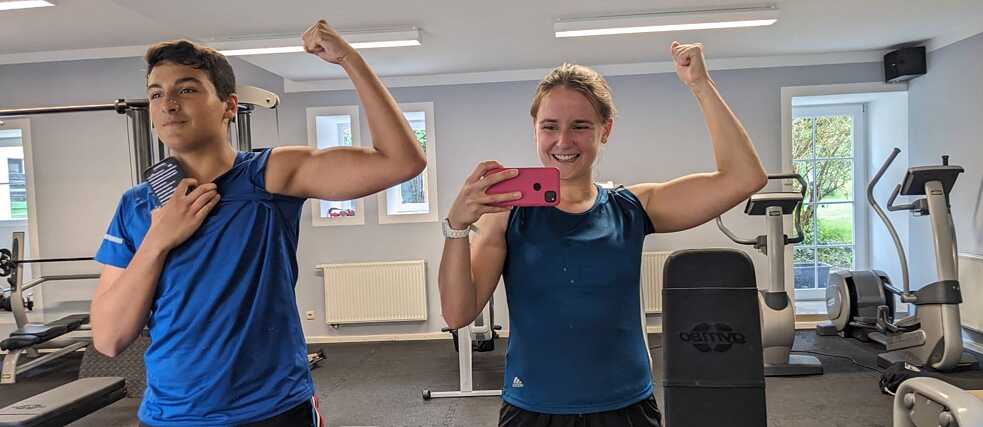 Stark in Deutsch, Stark im Fitness!