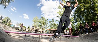 Visit to the DIY Skate Spots on Greifswalder Straße in Berlin