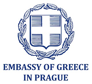 Logo Velvyslanectví Řecké republiky