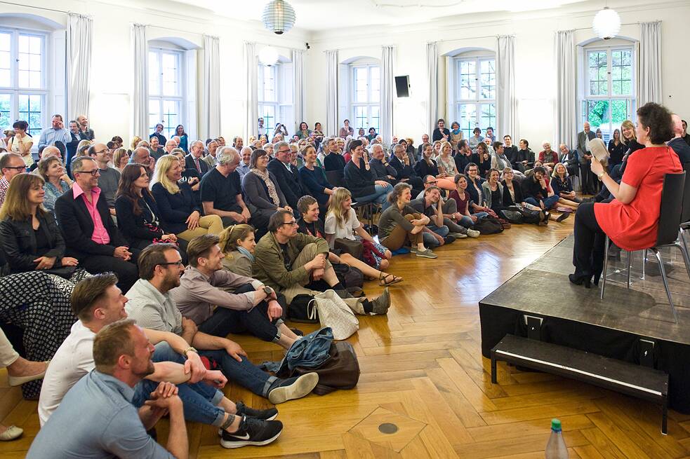 Begrüßung der neuen Stipendiat:innen in der Villa Concordia, Bamberg