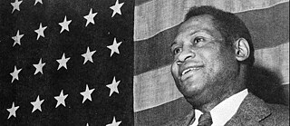 Paul Robeson: “I’m a Negro. I’m an American.”