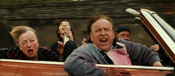 Scene from the film "The German Chainsaw Massacre [A.K.A. Blackest Heart]".