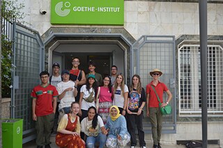 Photo de groupe camp d'été du Maroc 2023