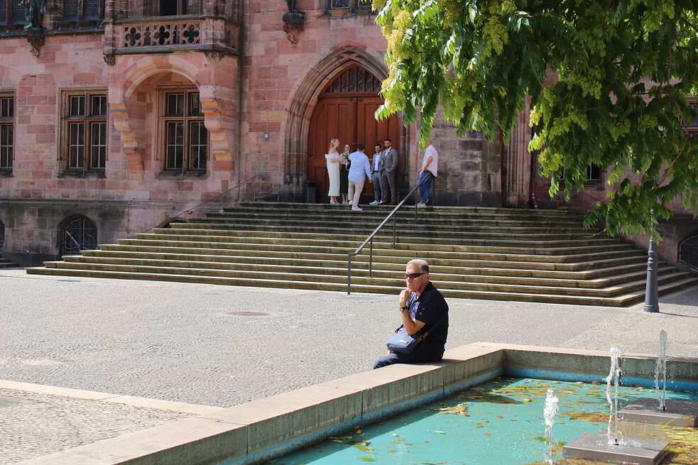 Der Rathausplatz