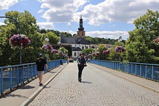 Die Alte Brücke in Saarbrücken