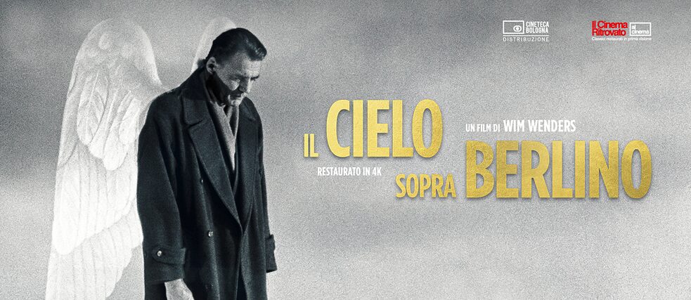 „Der Himmel über Berlin“: der Film von Wim Wenders ab dem 2. Oktober in den italienischen Kinos in einer restaurierten Fassung 