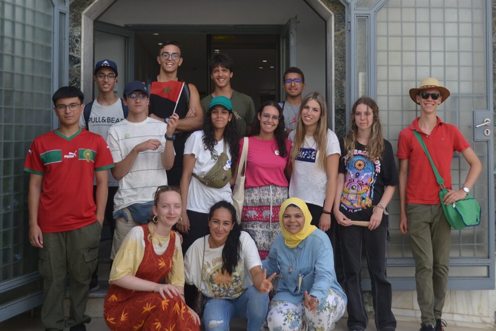 En visite au Goethe-Institut à Rabat
