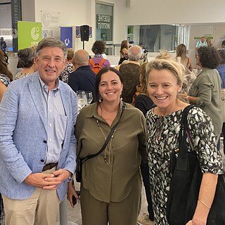 die 3 Institutsleiter*innen