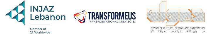 Logos: INJAZ | TRANSFORMEUS | DCDI