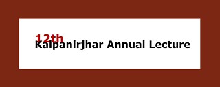 12th Kalpanirjhar lecture