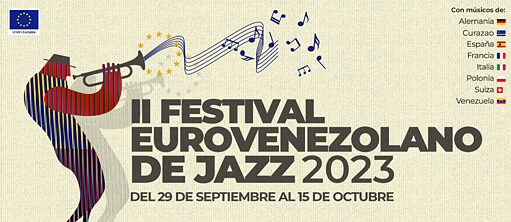 II Festival Eurovenezolano de Jazz - Banner