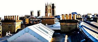 Blick vom Dach des Goethe-Instituts Glasgow