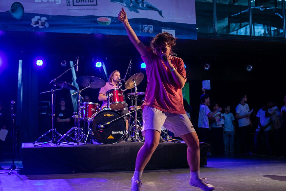 Eva auf der Bühne in São Paulo