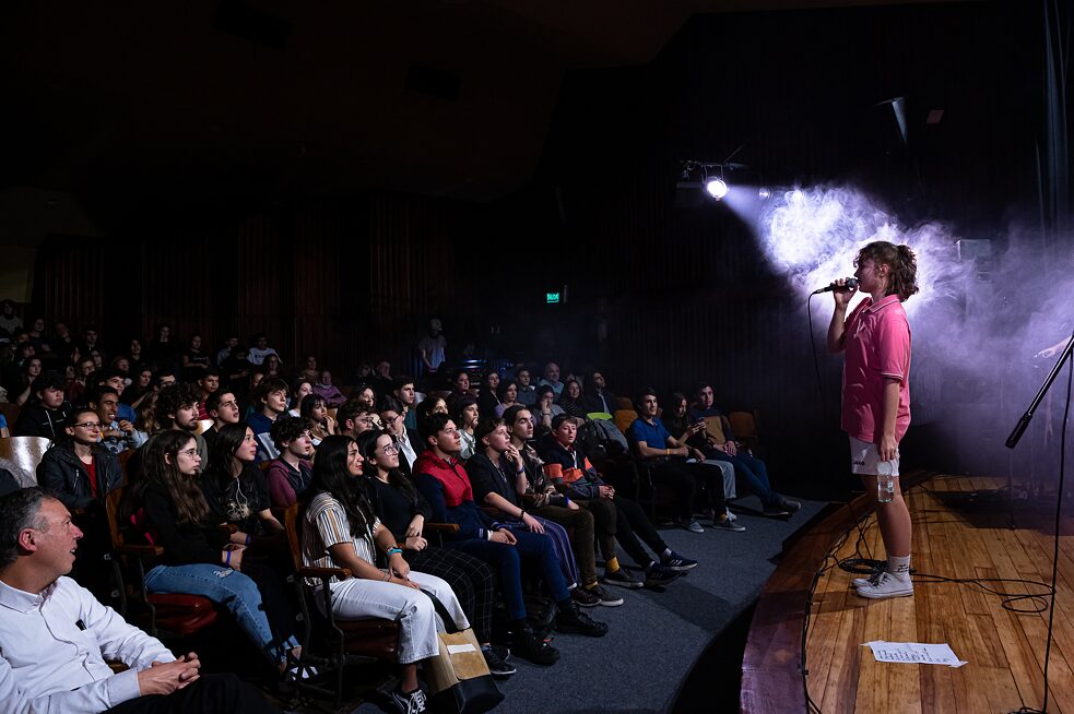 Die Band ok.danke.tschüss in Montevideo auf der Bühne