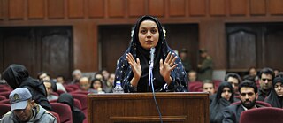Reyhaneh Jabbari in: „Sieben Winter in Teheran“. Regie: Steffi Niederzoll