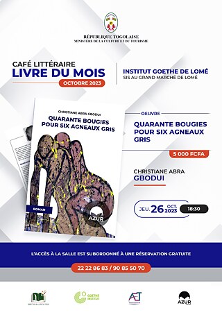 Affiche, 40 Bougies &copy; Ministère Togolais en charge de la culture et du tourisme 40 Bougies