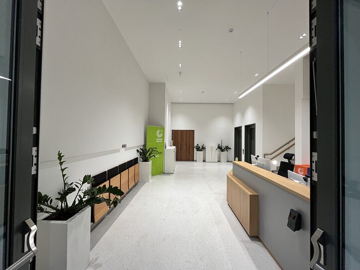 Eingangshalle Goethe-Institut Belgien