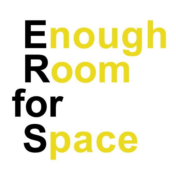 Logo with words written Enough Room for Space © Enough Room for Space  Enough Room for Space Logo