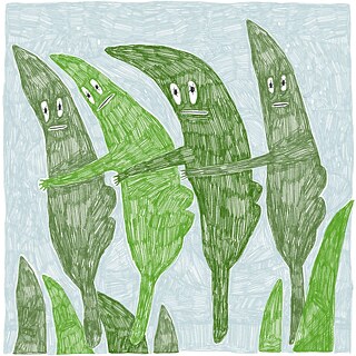 Agae lying close together