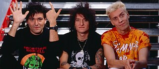 Die Ärzte bei einem Fotoshooting in Winterthur, Schweiz 1994