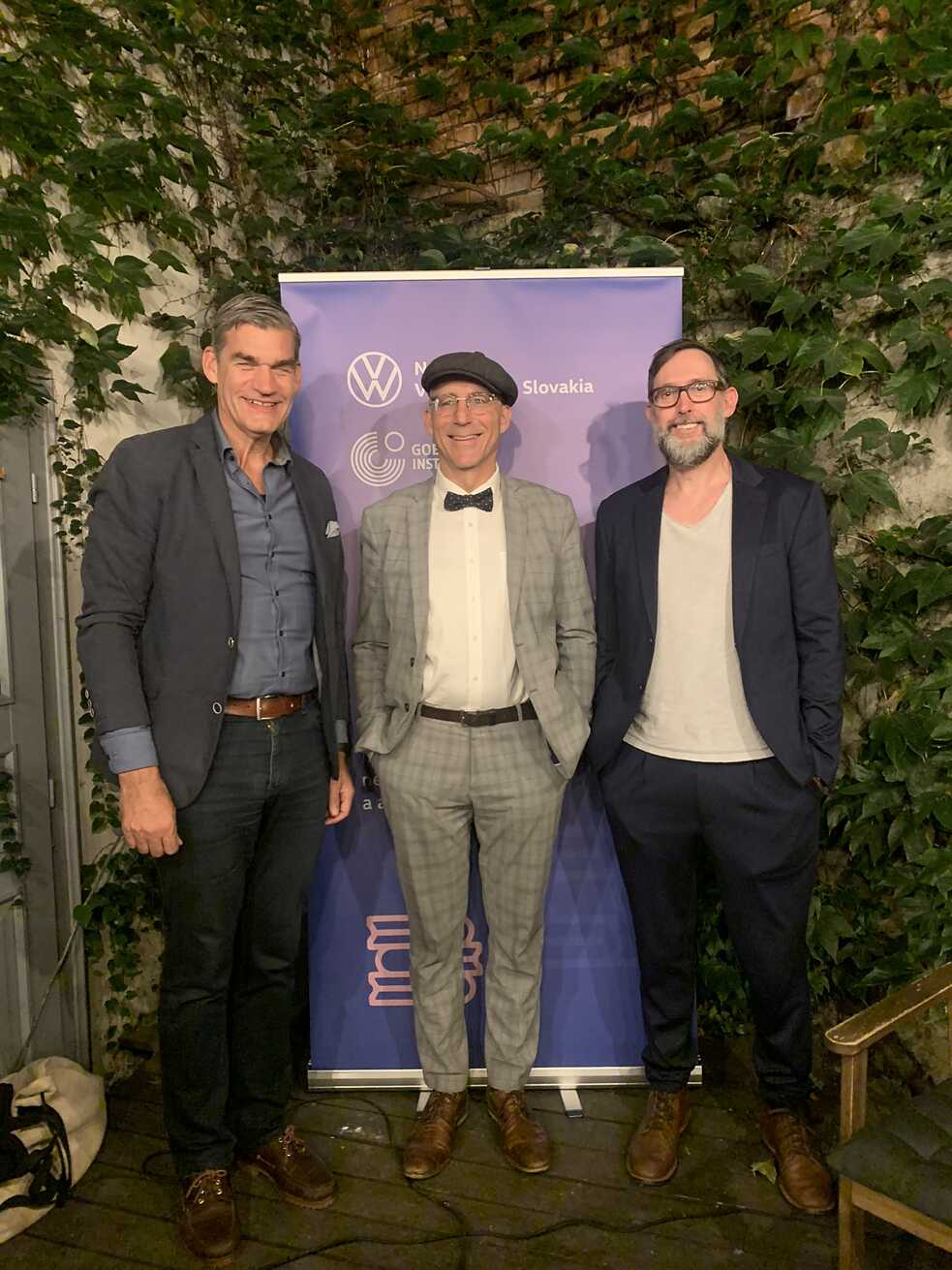 Literarischer Salon: Ewald Arenz © Goethe-Institut Bratislava
