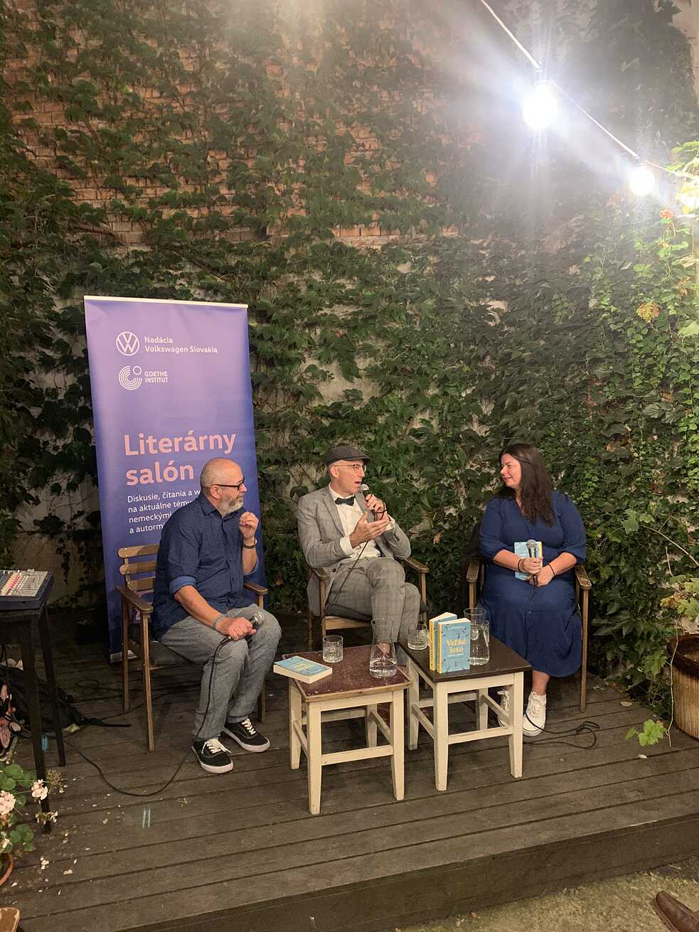Literarischer Salon: Ewald Arenz © Goethe-Institut Bratislava