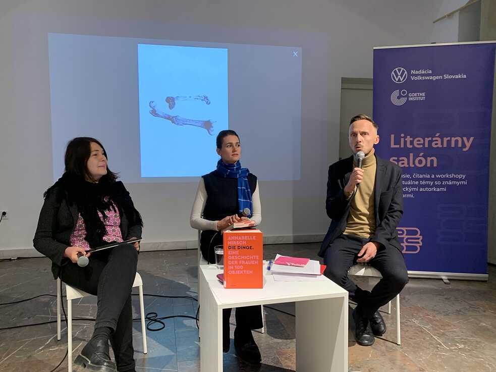 Literarischer Salon: Annabelle Hirsch © Goethe-Institut Bratislava