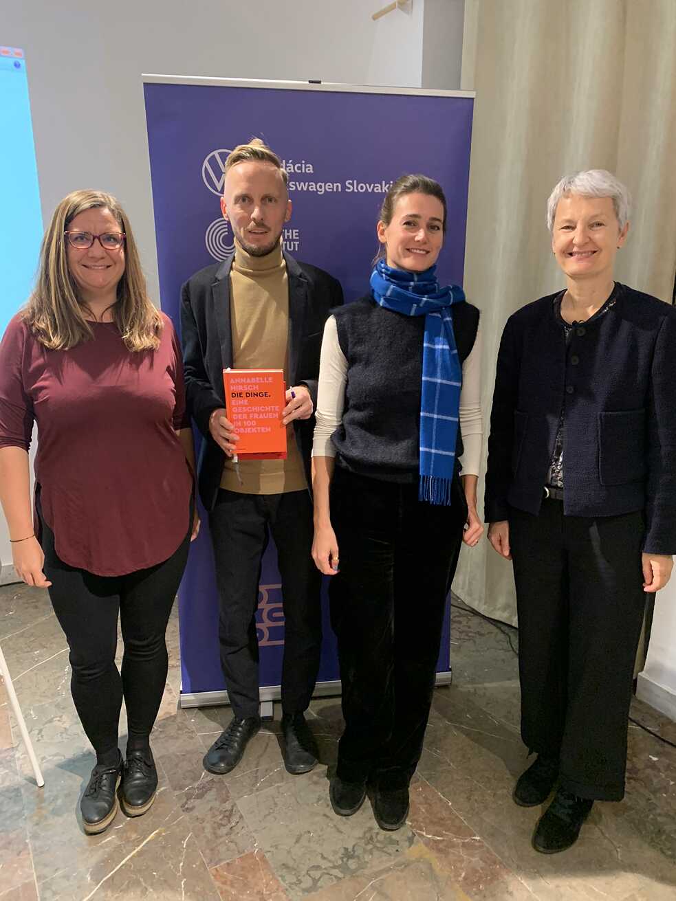 Literarischer Salon: Annabelle Hirsch © Goethe-Institut Bratislava