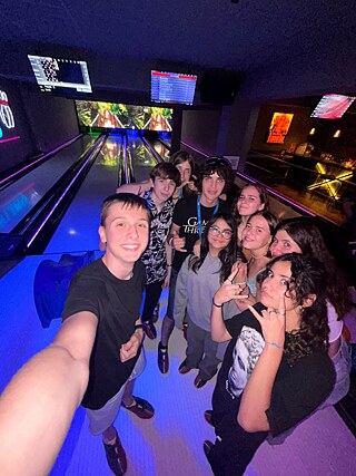 Jugendcamp Bowling spielen