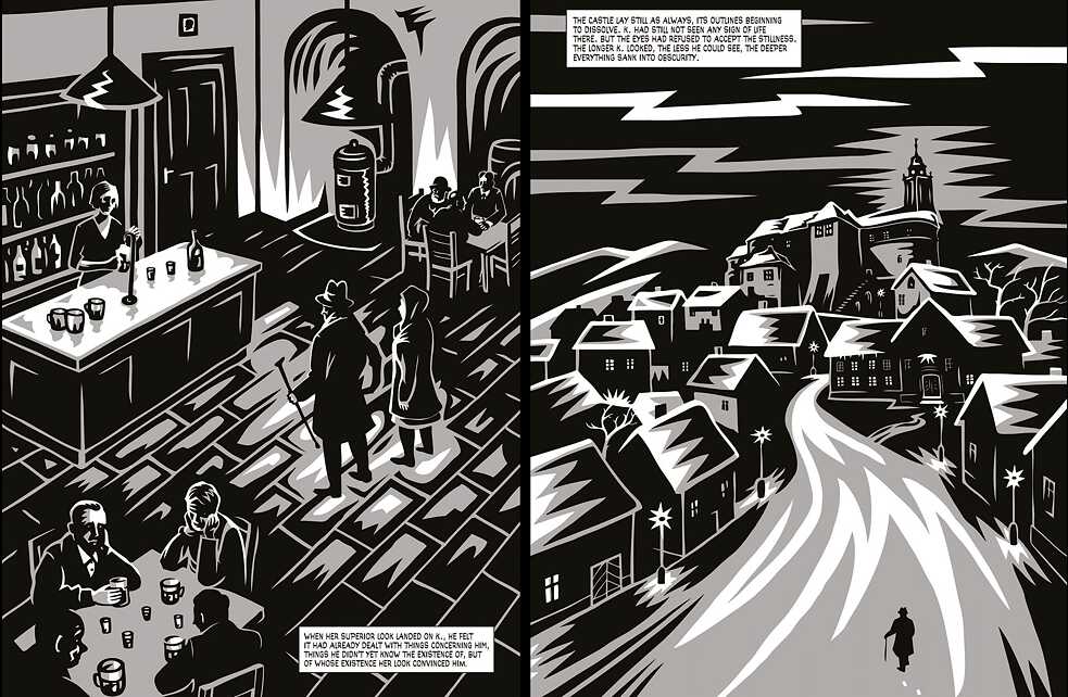 David Zane Mairowitz and Jaromír 99 (Jaromír Švejdík): The Castle | © SelfMadeHero