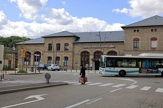 Der Bahnhof von Sarreguemines