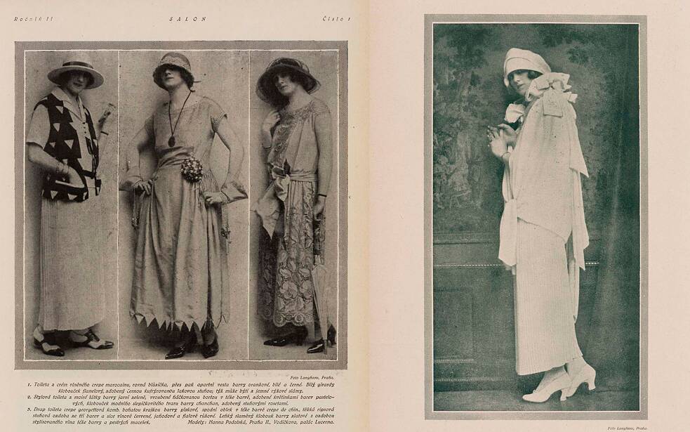 Mode aus dem Salon Hana Podolská